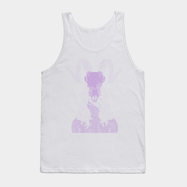 ASCii Savage Girl (Purple) Tank Top by McNerdic